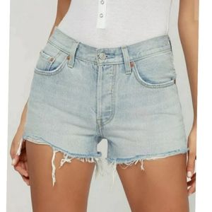 Levi Strauss &CO 501 Raw Hem Shorts Size 27